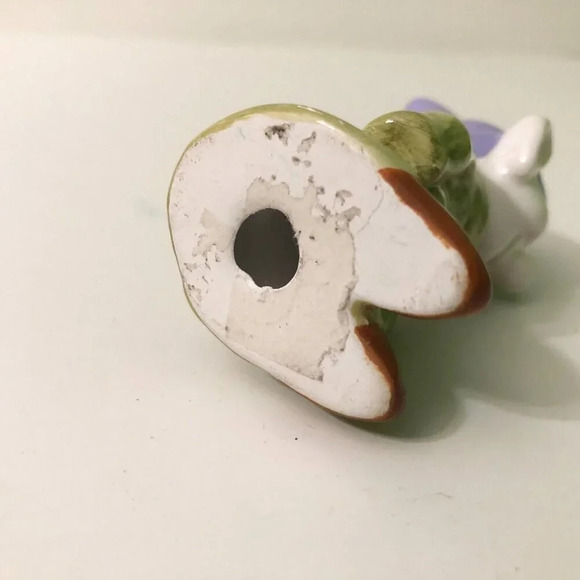 Dopey Figurine Ceramic Snow White 3 Inch Tall Figure Unmarked - Picture 9 of 14